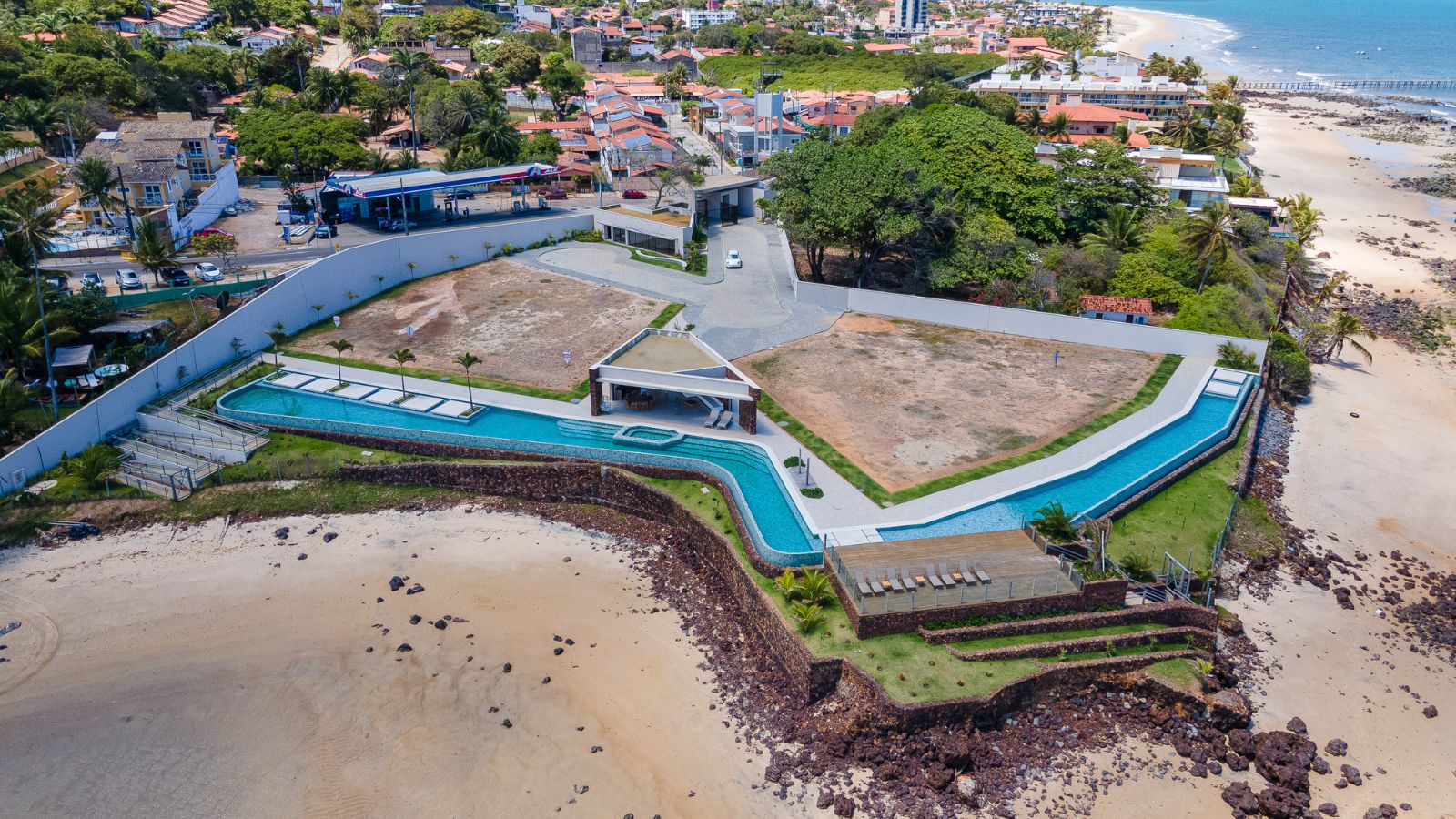 Casa de Pedra Beach Residence — 6 lotes frente-mar 2